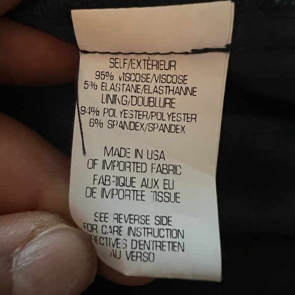 Theory black pants trousers size P/TP - Picture 7 of 7